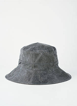 Chapeau doublure textile gris GANNI femme