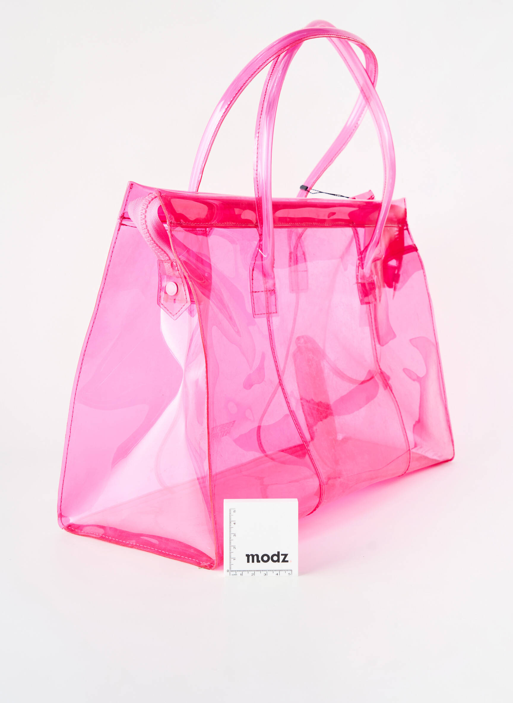 Sac fermeture zippée forme cabas rose ESSENTIEL ANTWERP femme