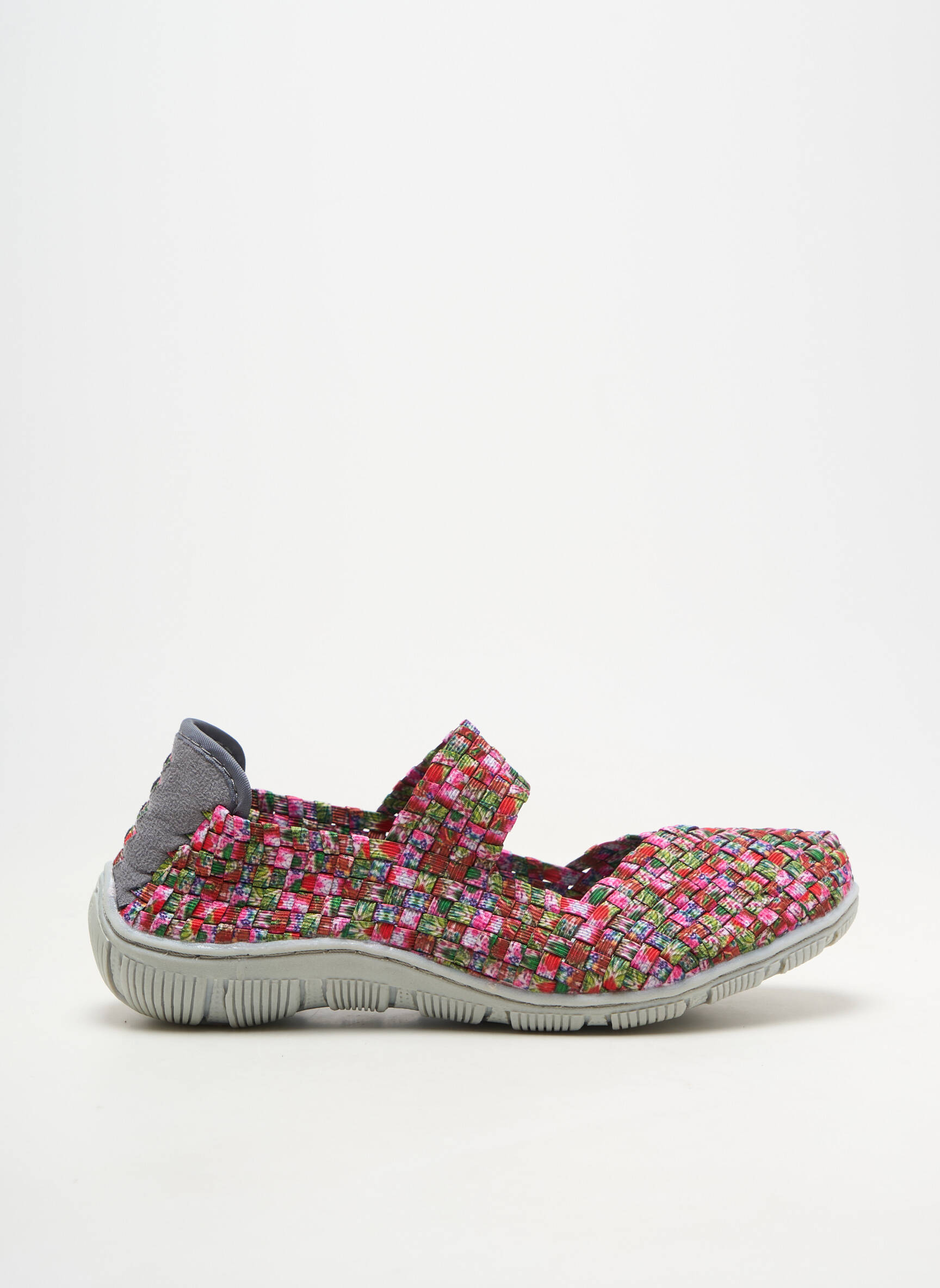 Ballerines bout rond talon plat jusqu'à 3cm rose ROCK SPRING femme