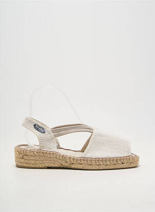 Espadrilles talon plat jusqu'à 3cm gris SEMELFLEX femme