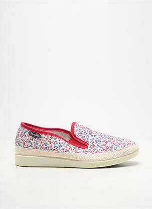 Chaussures de confort bout rond talon plat jusqu'à 3cm rouge SEMELFLEX femme