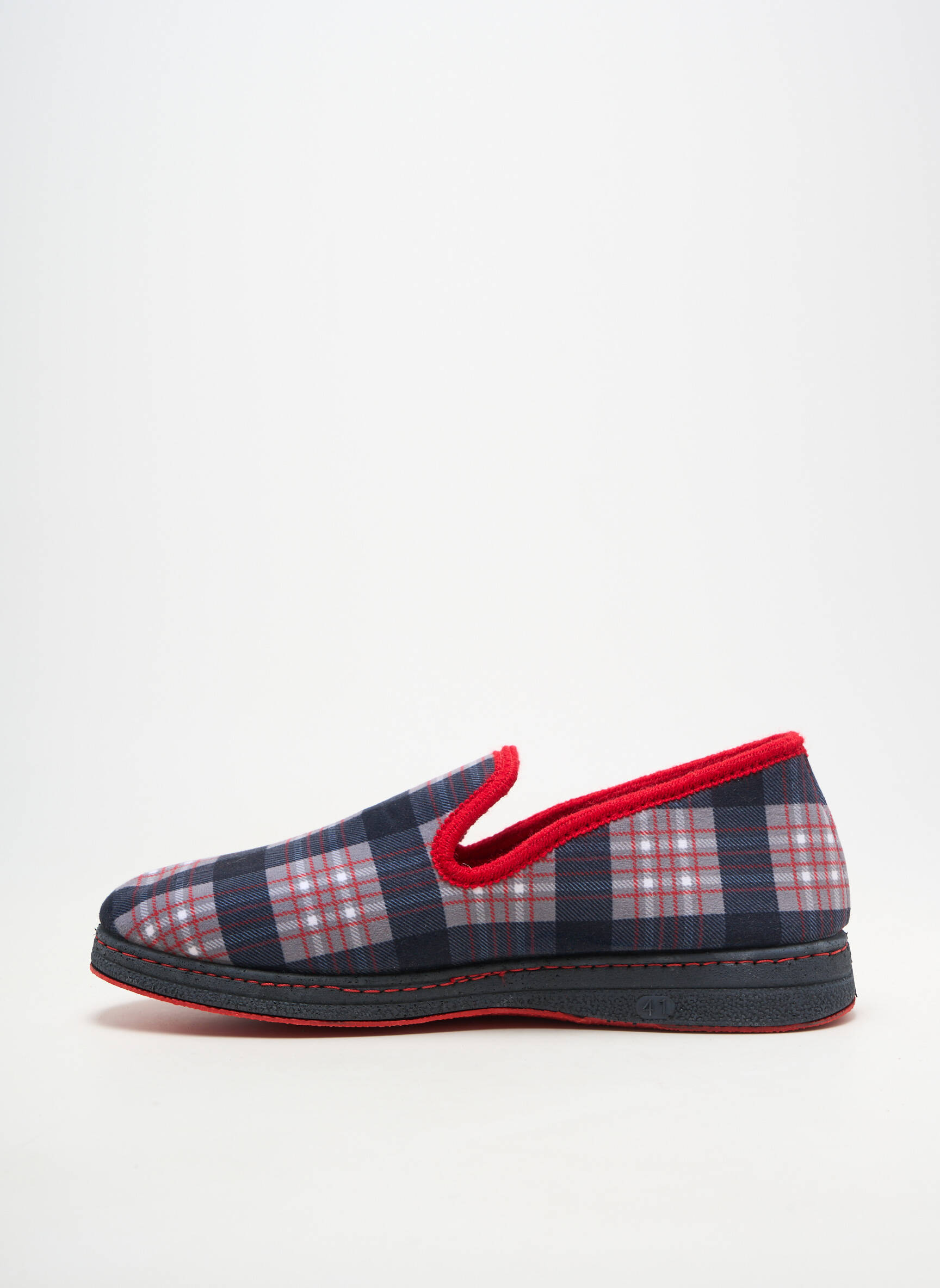 Chaussons/pantoufles bout rond bout rond bleu SEMELFLEX homme