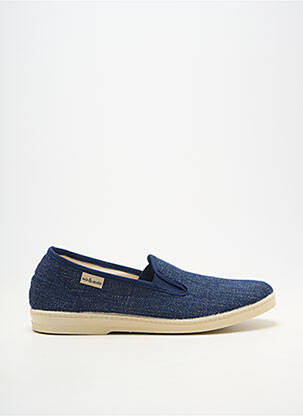 Chaussons/pantoufles bleu SOIR ET MATIN homme