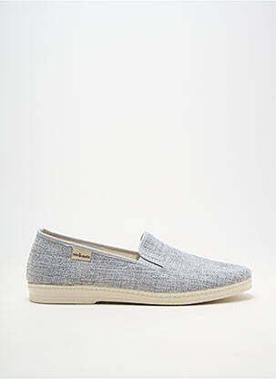 Chaussons/pantoufles gris SOIR ET MATIN homme