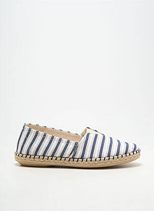 Espadrilles bout rond talon plat jusqu'à 3cm bleu SOIR ET MATIN femme