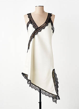 Nuisette/combinette effet matière satinée beige ELIA femme