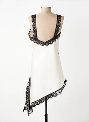 Nuisette/combinette effet matière satinée beige ELIA femme