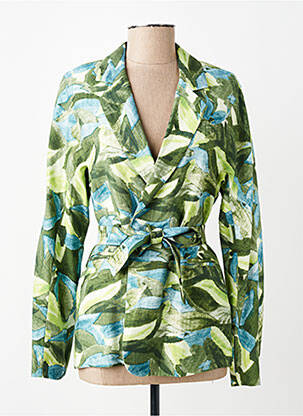 Blazer poches vert SEE U SOON femme