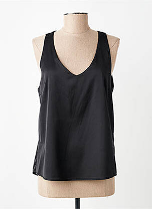 Top stretch fines bretelles noir IMPERIAL femme
