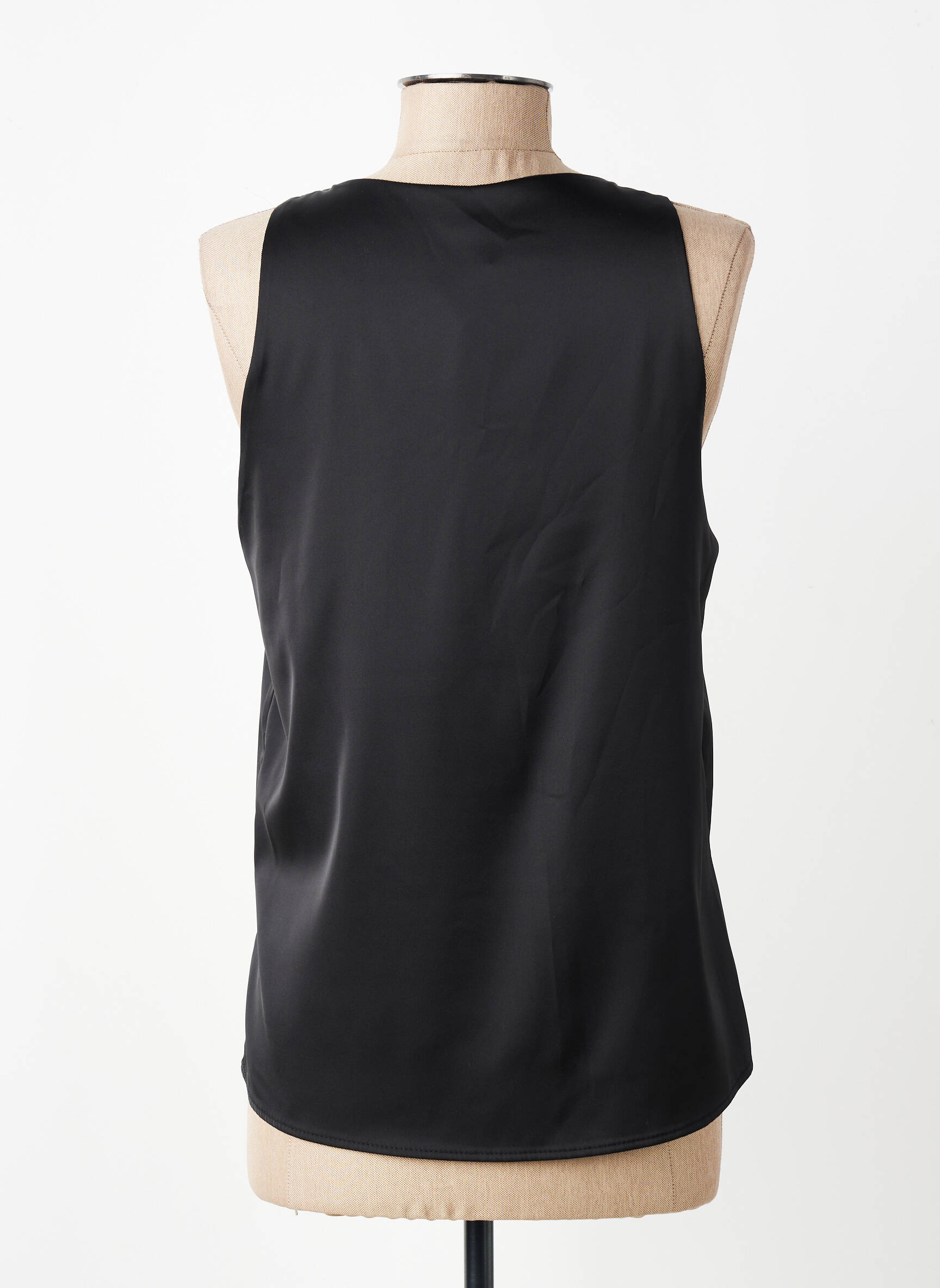 Top stretch fines bretelles noir IMPERIAL femme