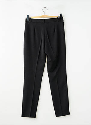 Pantalon 7/8 taille à pinces taille normale noir HIPPOCAMPE femme