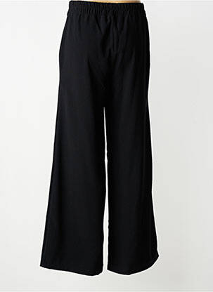 Pantalon large fermeture zip latéral taille normale noir AN' GE femme
