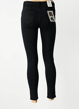 Jeans skinny taille haute taille haute noir COLORFUL femme
