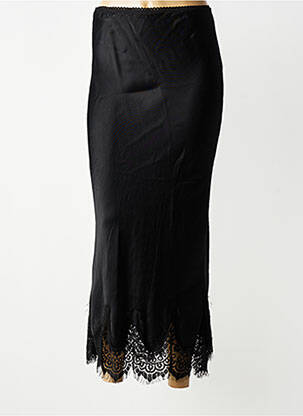 Jupe longue coupe droite noir ALEXANDRE LAURENT femme