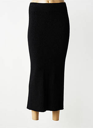 Jupe longue coupe droite noir MAX & ENJOY femme