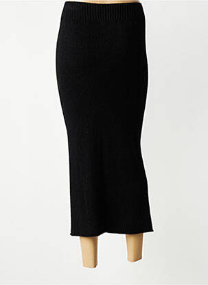 Jupe longue coupe droite noir MAX & ENJOY femme