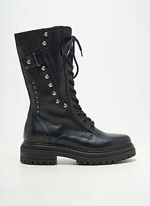 Bottines/boots fermeture zip et lacets talon plat jusqu'à 3cm noir NERO GIARDINI femme