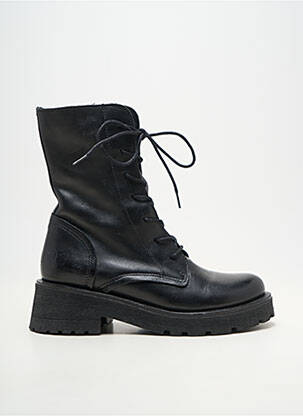 Bottines/boots fermeture zip et lacets talon de 4 à 6cm noir FELMINI femme