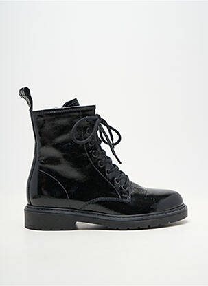 Bottines/boots fermeture zip et lacets talon plat jusqu'à 3cm noir NERO GIARDINI femme