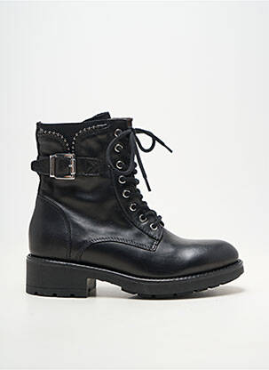 Bottines/boots fermeture zip et lacets talon de 4 à 6cm noir NERO GIARDINI femme