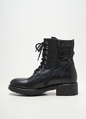 Bottines/boots fermeture zip et lacets talon de 4 à 6cm noir NERO GIARDINI femme
