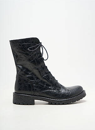 Bottines/boots fermeture zip et lacets talon de 4 à 6cm noir FELMINI femme