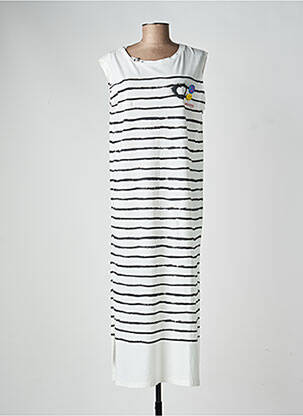 Robe longue sans manche sans manche noir FREEMAN T.PORTER femme