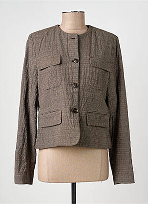 Veste chic poches marron MKT STUDIO femme