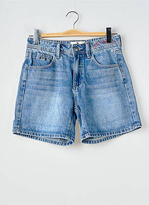 Short tissage denim taille normale bleu FREEMAN T.PORTER femme