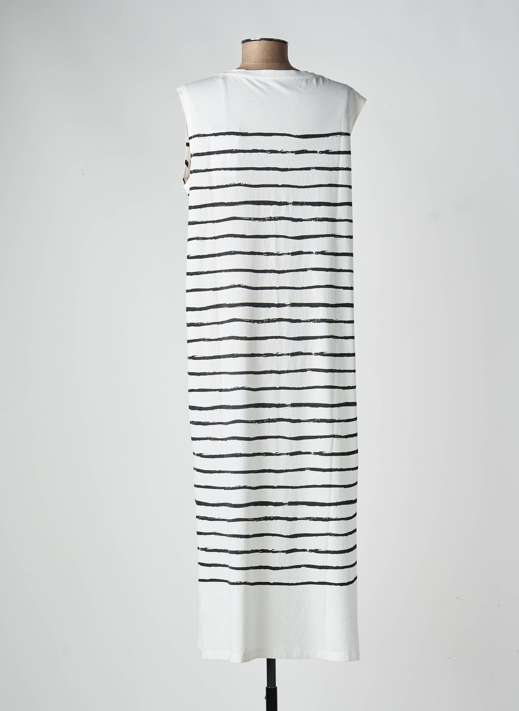 Robe longue sans manche sans manche noir FREEMAN T.PORTER femme