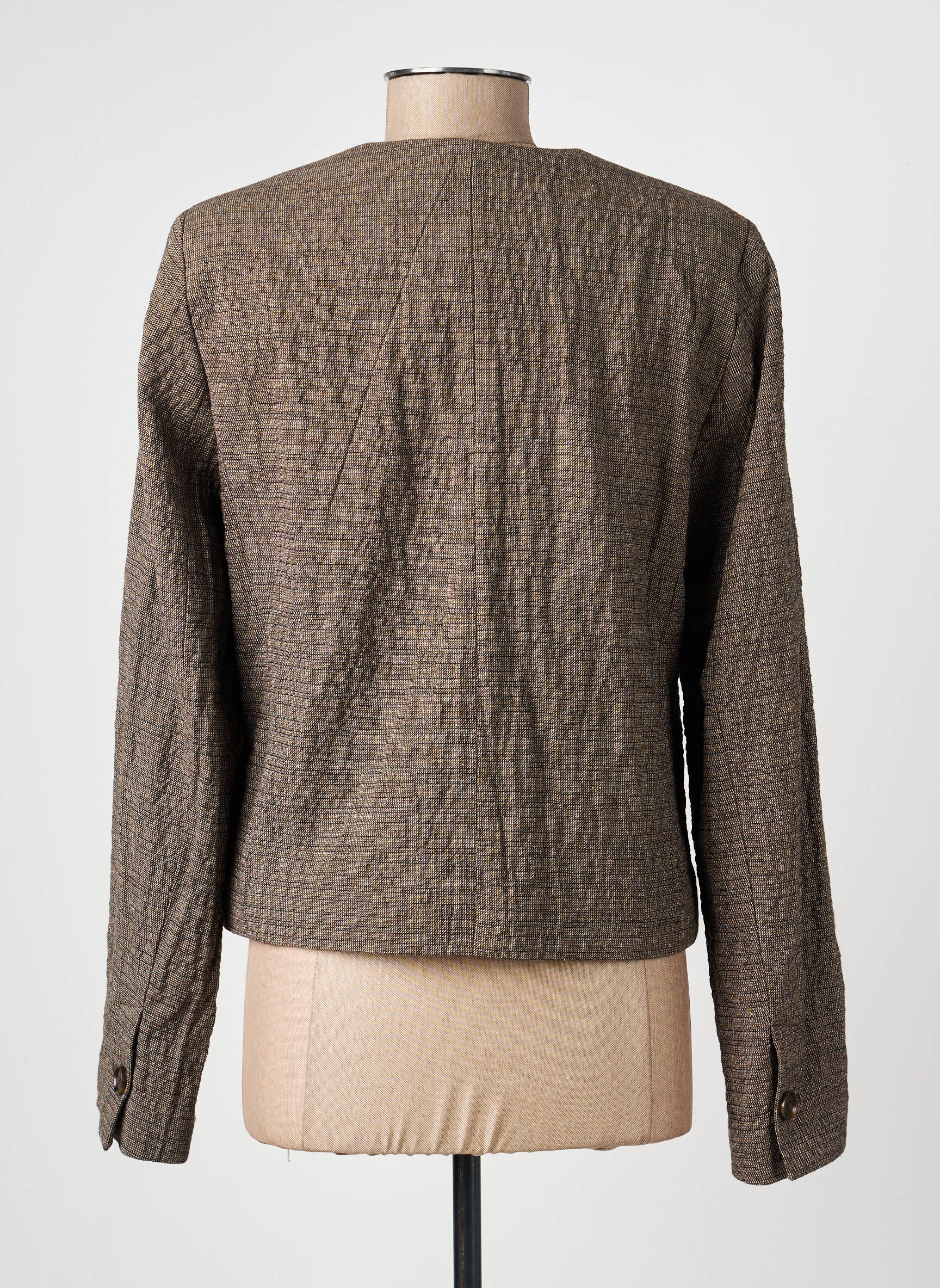 Veste chic poches marron MKT STUDIO femme