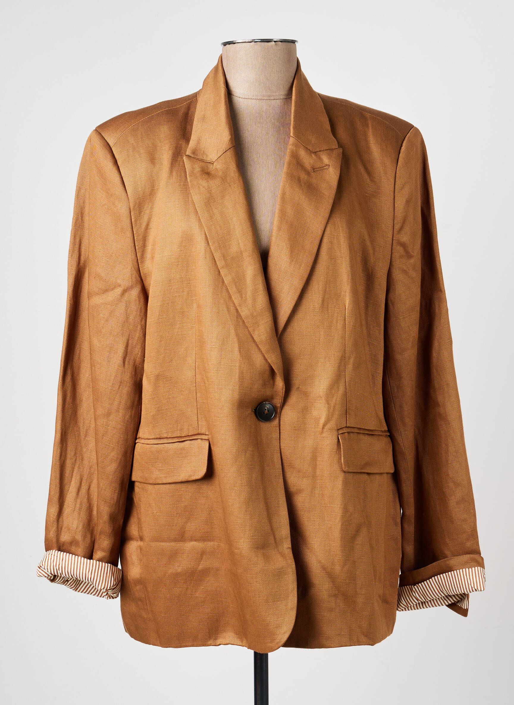 Blazer poches marron MKT STUDIO femme