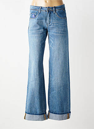 Jeans coupe large stretch taille normale bleu FREEMAN T.PORTER femme