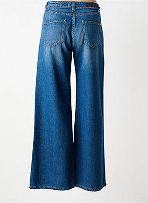 Jeans coupe large stretch taille normale bleu ISLOW femme