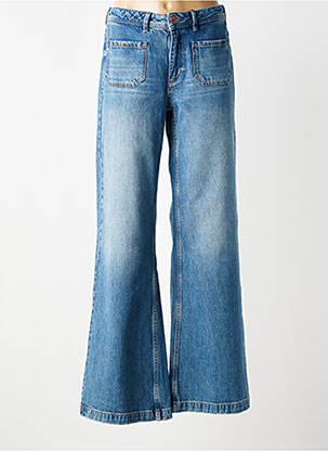 Jean coupe flare stretch taille normale bleu FREEMAN T.PORTER femme