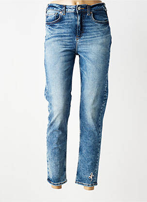 Jeans coupe slim stretch taille normale bleu SCOTCH & SODA femme