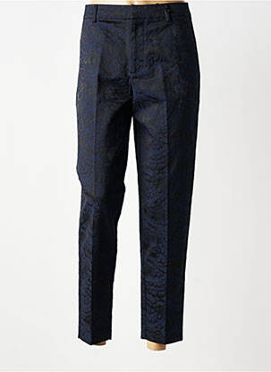 Pantalon 7/8 taille haute taille haute bleu SCOTCH & SODA femme