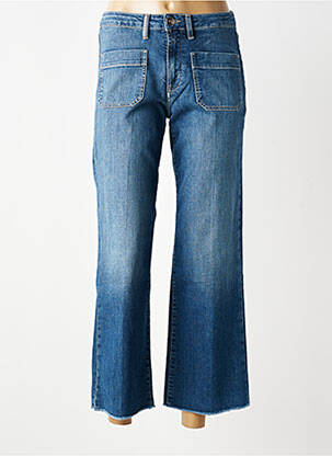 Jeans bootcut taille haute taille haute bleu ISLOW femme