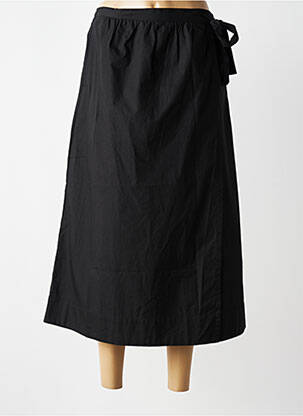 Jupe longue doublure noir LEON & HARPER femme