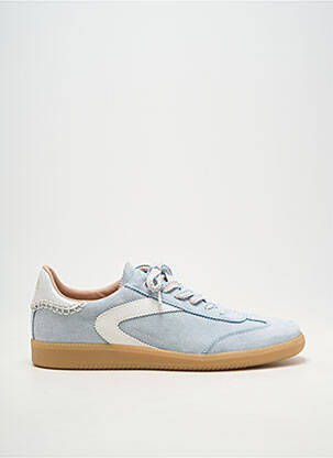 Baskets bout rond talon plat jusqu'à 3cm bleu 0-105 femme
