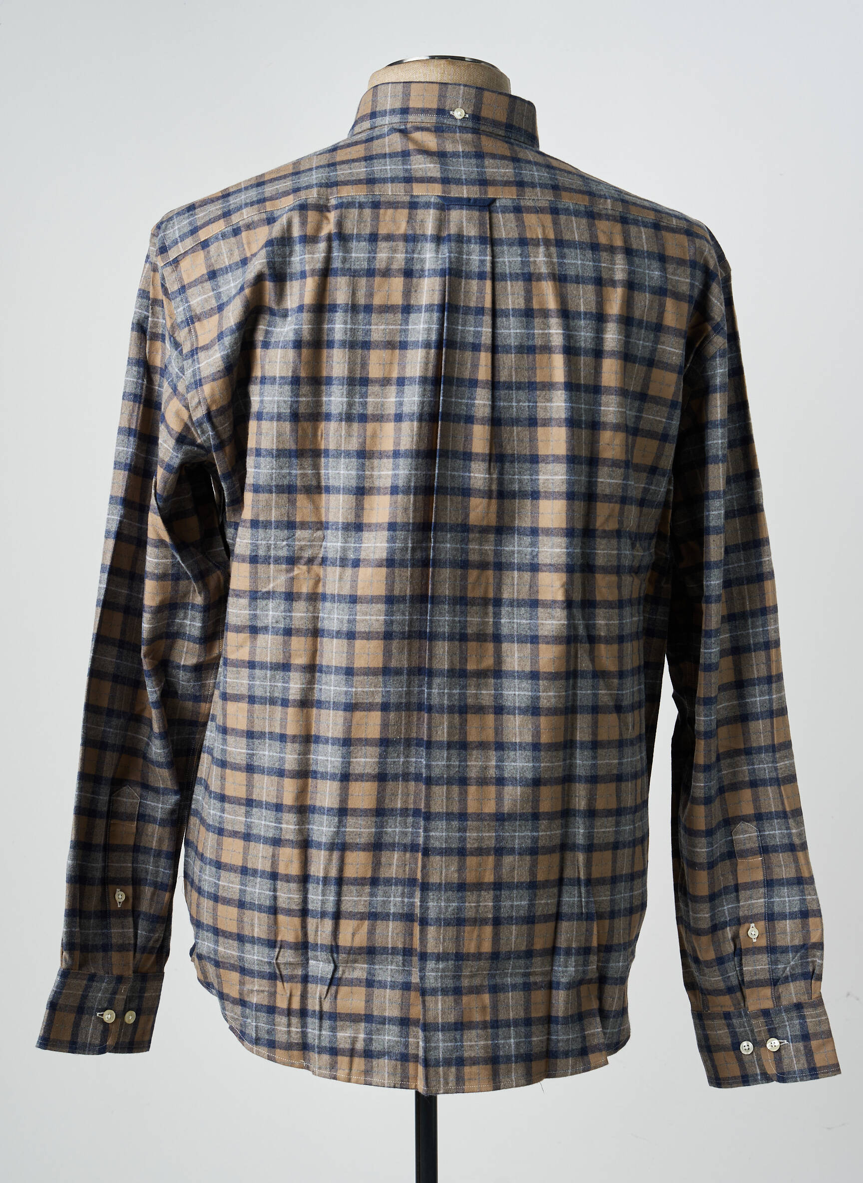 Chemise manches longues poches marron FACONNABLE homme