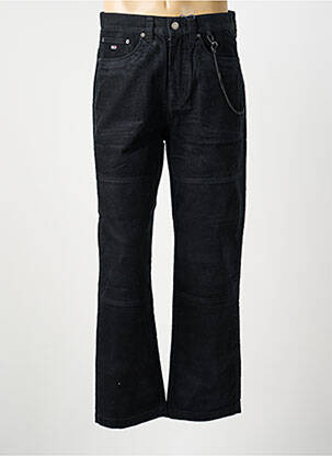 Pantalon droit stretch taille normale noir TOMMY HILFIGER homme