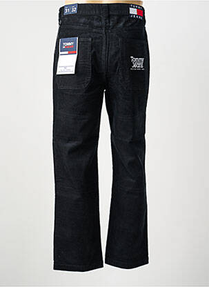 Pantalon droit stretch taille normale noir TOMMY HILFIGER homme