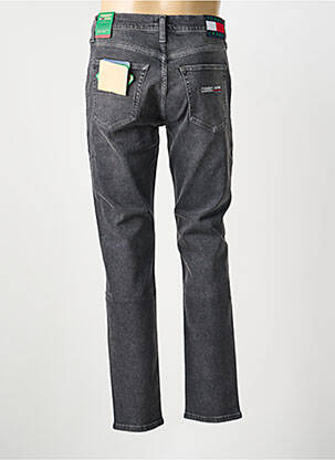 Jeans coupe slim stretch taille normale noir TOMMY HILFIGER homme