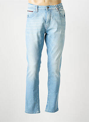 Jeans coupe slim stretch taille normale bleu TOMMY HILFIGER homme