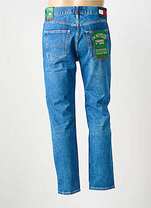 Jeans coupe slim stretch taille normale bleu TOMMY HILFIGER homme