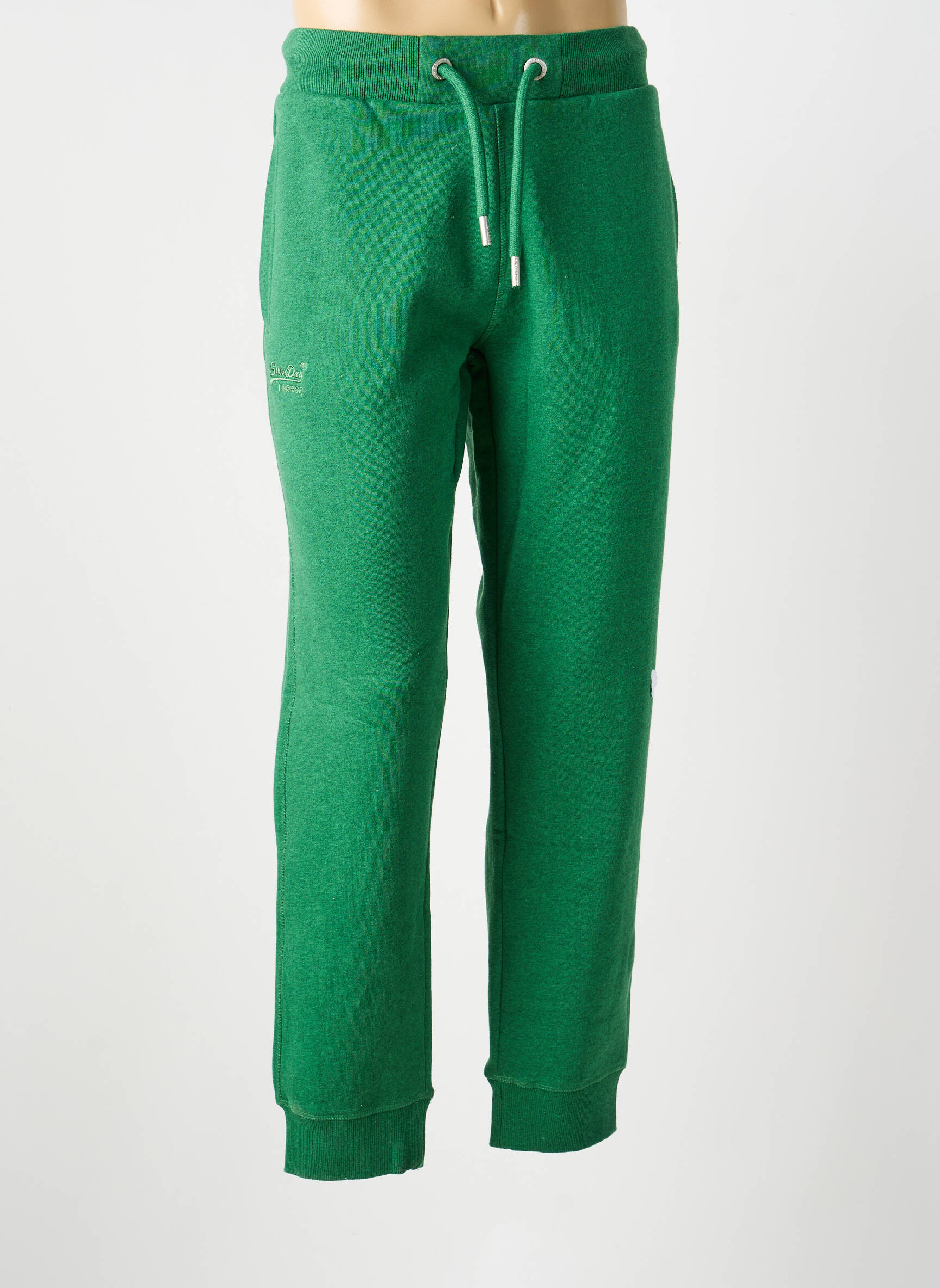 Jogging stretch taille normale vert SUPERDRY homme