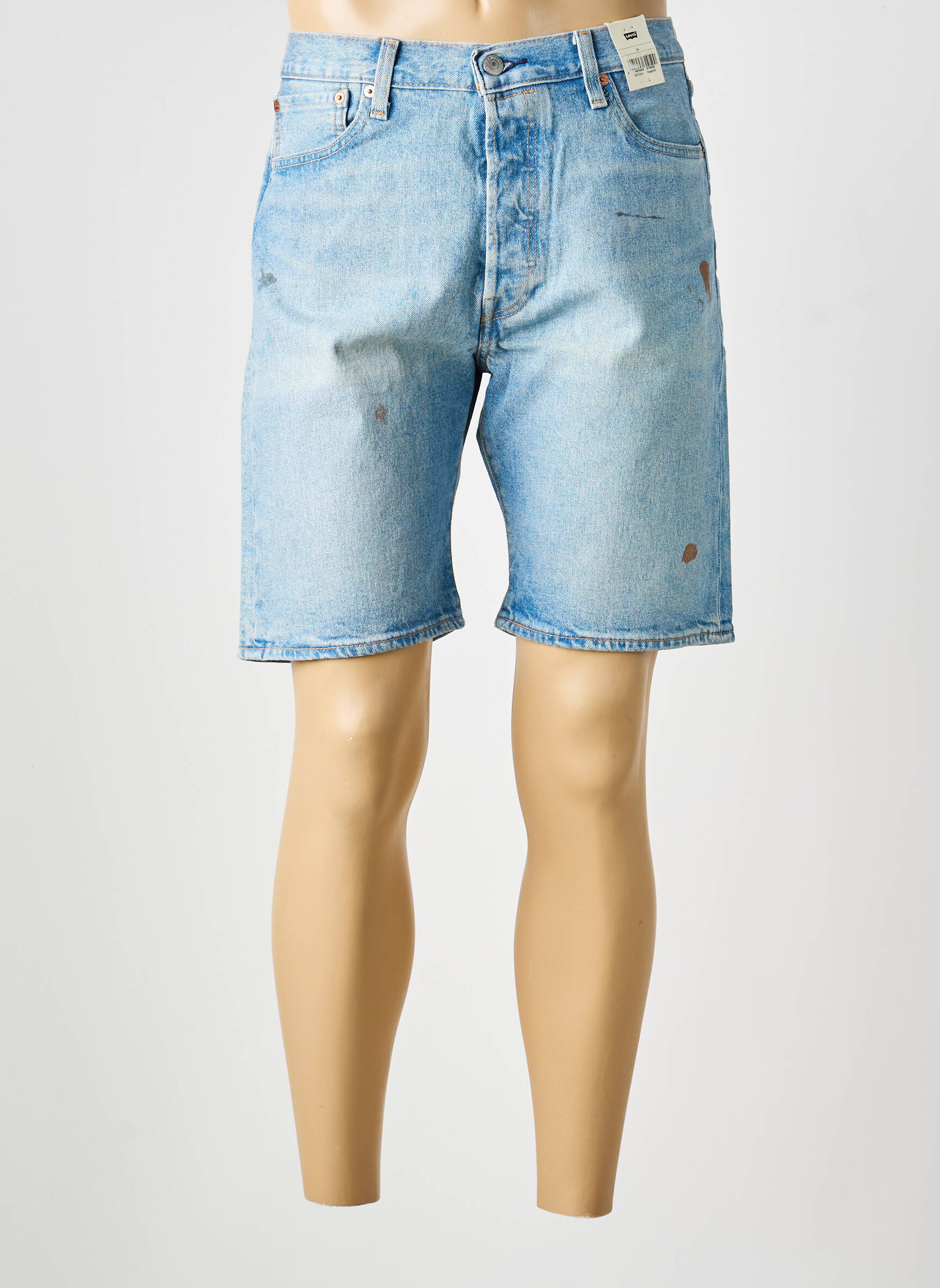 Bermuda tissage denim taille normale bleu LEVI'S homme