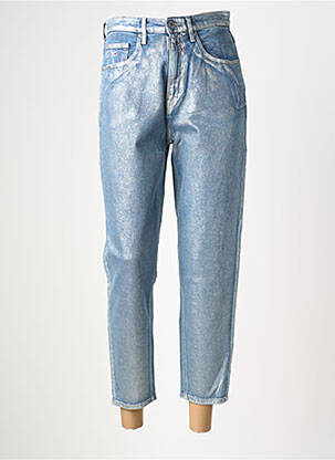Jean coupe mom poches taille haute bleu TOMMY HILFIGER femme