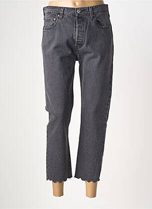 Jeans coupe droite stretch taille normale noir LEVI'S femme